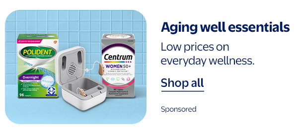 Aging well essentials - Low prices on everyday wellness. Sponsored