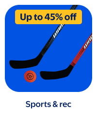 Up to 45% off - Sports & rec