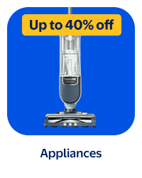 Up to 40% off - Appliances