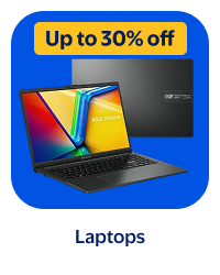 Up to 30% off - Laptops