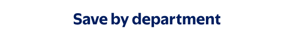 Save by department