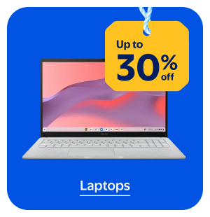 Up to 30% off - Laptops