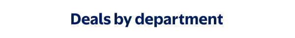 Deals by department