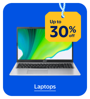 Up to 30% off - Laptops