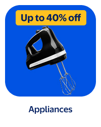 Up to 40% off - Appliances