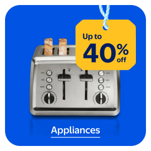 Up to 40% off - Appliances