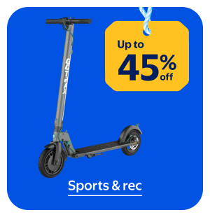Up to 45% off - Sports & rec