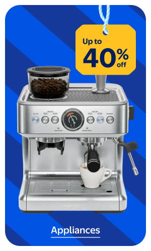 Up to 40% off - Appliances