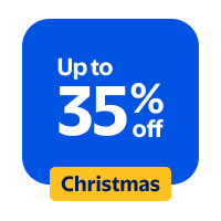 Up to 35% off - Christmas