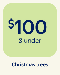 $100 & under - Christmas trees