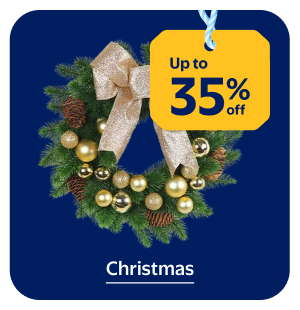 Up to 35% off - Christmas