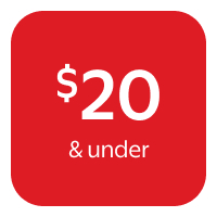 $20 & under
