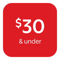 $30 & under