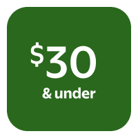 $30 & under