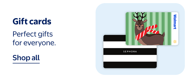 Gift cards - Perfect gifts for everyone.