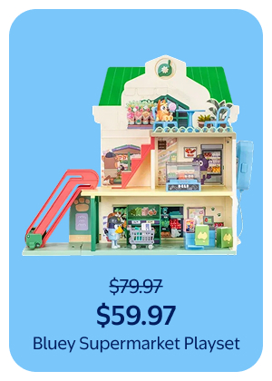 Bluey Supermarket Playset