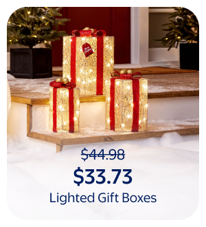 Lighted Gift Boxes