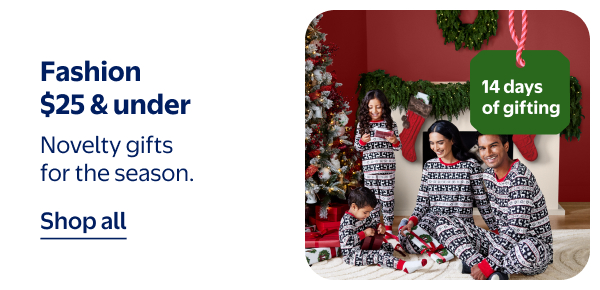 14 days of gifting - Fashion $25 & under - Novelty gifts for the season.