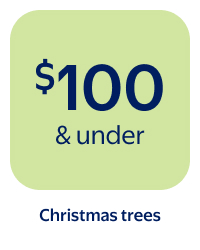 $100 & under - Christmas trees