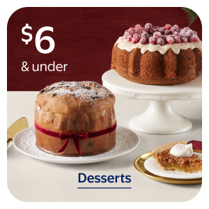 $6 & under - Desserts