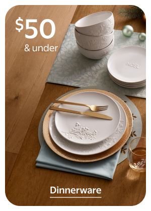 $50 & under - Dinnerware