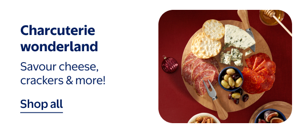 Charcuterie wonderland - Savour cheese, crackers & more!