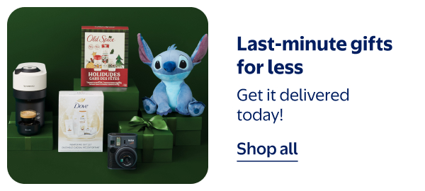 Last-minute gifts for less - Get it delivered today!