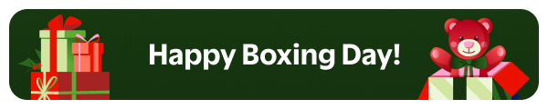 Happy Boxing Day!