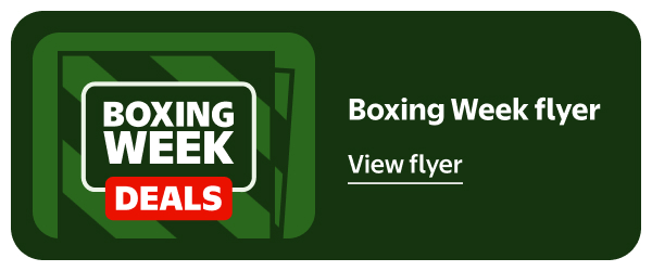 BOXING WEEK DEALS - Boxing Week flyer