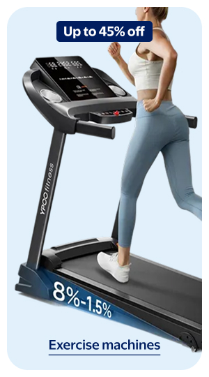 Up to 45% off - Exercise machines