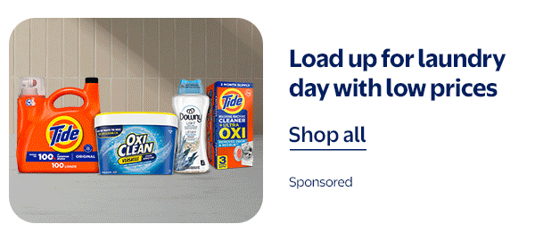 Load up for laundry day with low prices