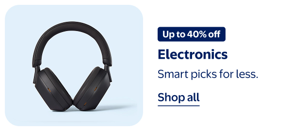 Up to 40% off - Electronics - Smart picks for less.