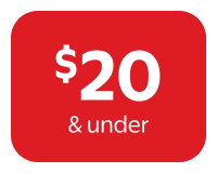 $20 & under