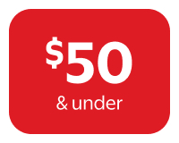 $50 & under
