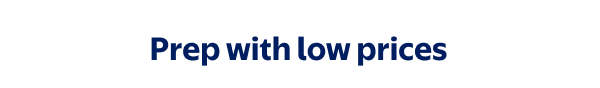 Prep with low prices