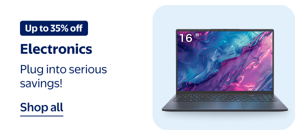 Up to 35% off - Electronics - Plug into serious savings!