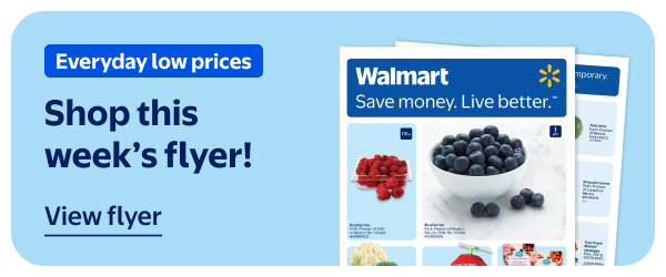 Everyday low prices - Shop this week’s flyer!
