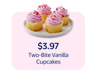 Two-Bite Vanilla Cupcakes
