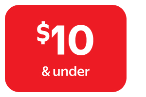 $10 & under