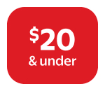 $20 & under