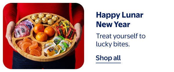 Happy Lunar New Year - Treat yourself to lucky bites.