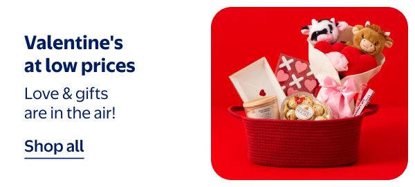 Valentine's at low prices - Love & gifts are in the air!