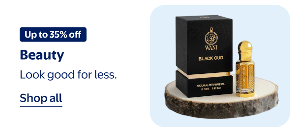 Up to 35% off - Beauty - Look good for less.