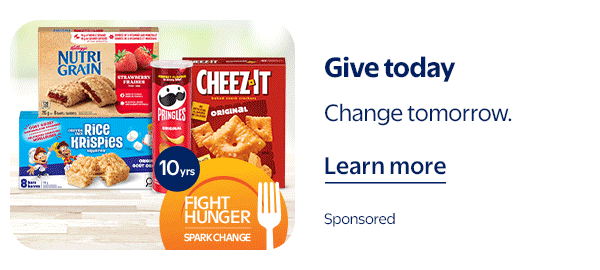 Give today - Change tomorrow.