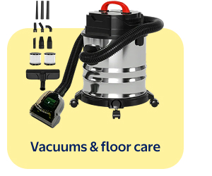 Vacuums & floor care