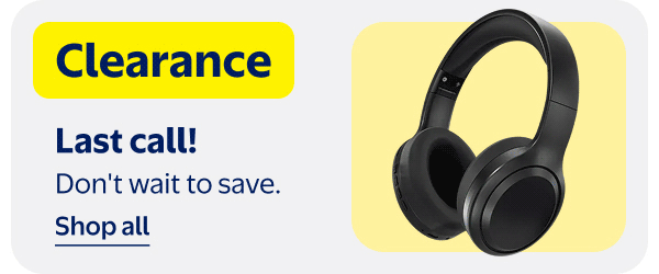 Clearance - Last call! Don't wait to save.
