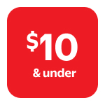 $10 & under