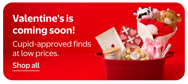 Valentine's is coming soon! Cupid-approved finds at low prices.