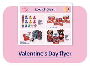 Valentine's Day flyer