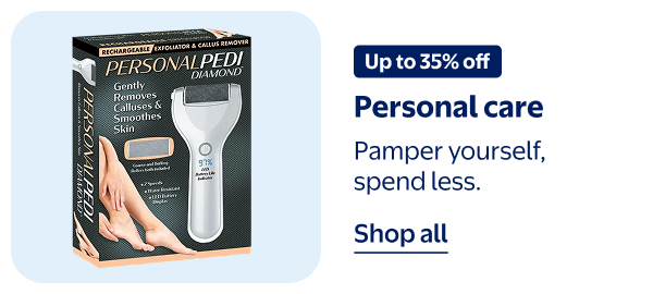 Up to 35% off - Personal care - Pamper yourself, spend less.